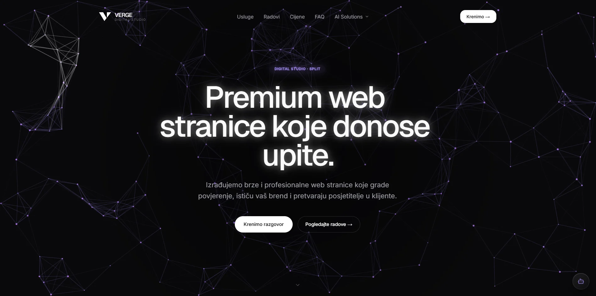 Verge — web i SEO partner Mayntecha